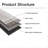 7.17 In. X 48 In. 22Mil 6Mm Waterproof SPC Rigid Core Luxury Vinyl Plank Flooring-122560342