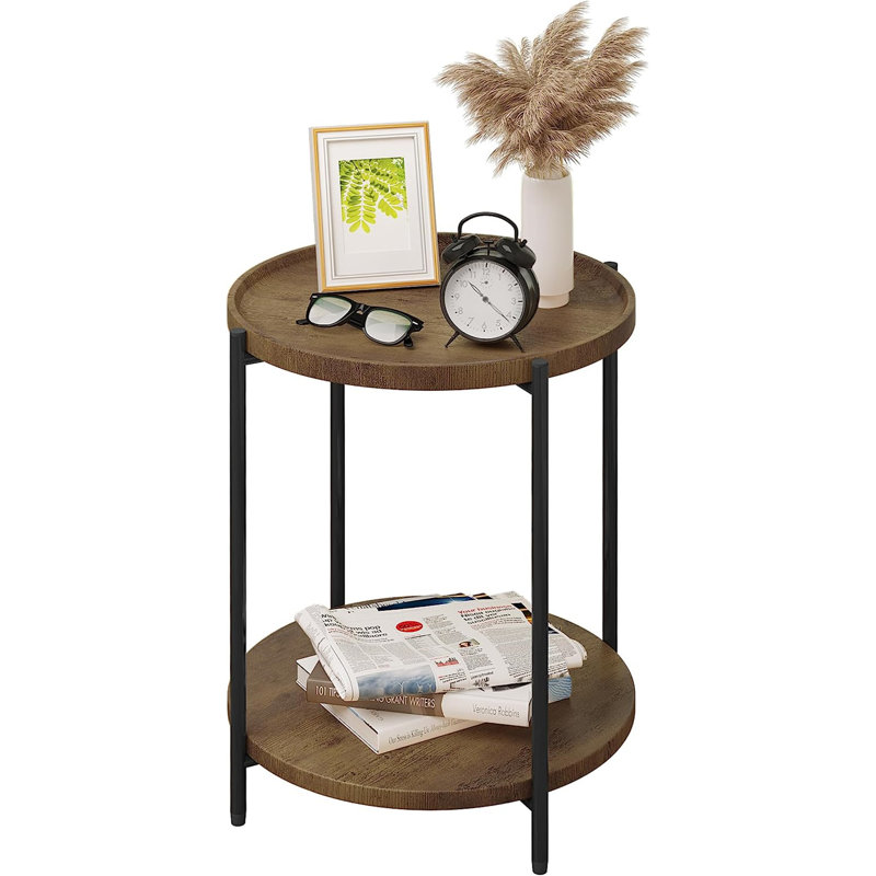 Lyan End Table, Woodlook