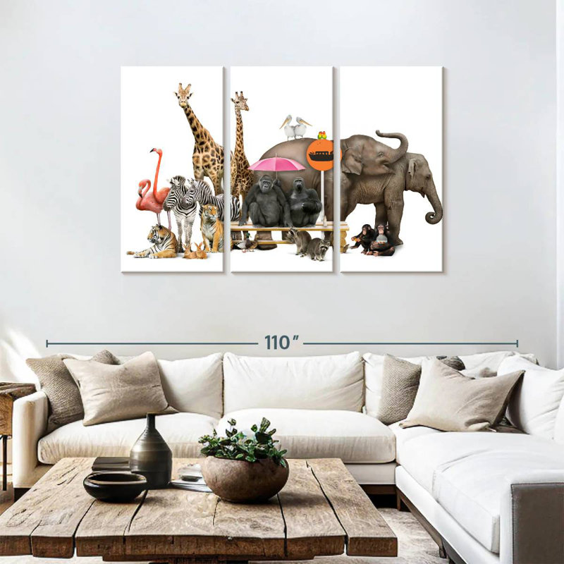 Ketti Waiting For The Ark, 48" H x 74" W