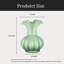 Vase en verre fait à la main, vase décoratif rétro-1487604797