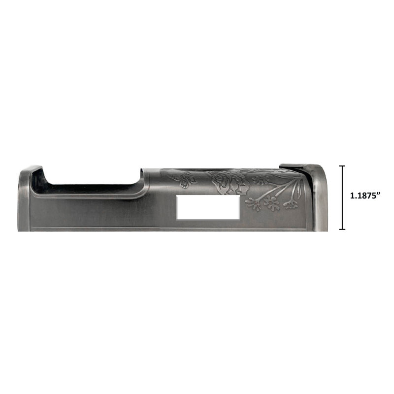 Housse pour sonnette de jardin vidéo (Ring 3, 3 Plus, 4, Batterie Plus, compatible Batterie Pro), Étain antique