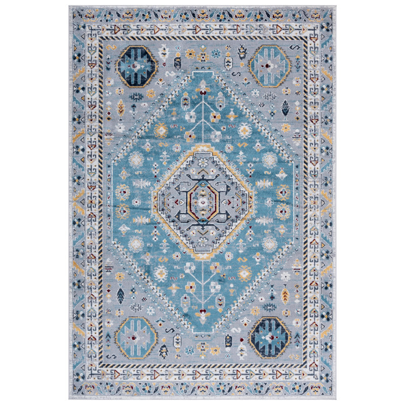 Tapis oriental lavable à la machine Bayside 118 Performance, Tapis de couloir 2 pi 2 po x 8 pi