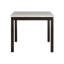 Bar Table Set 42.0"L x 42.0"W x 36.0"H Solid Wood Brown