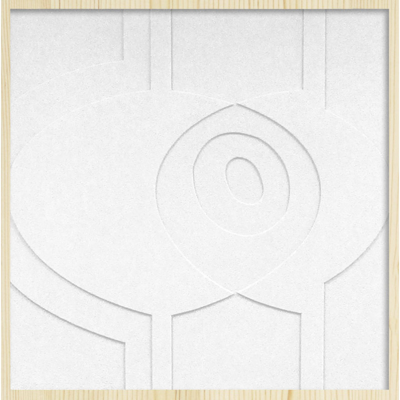 Amsterdam Shapes I Photograph, White, 74cm H x 74cm W x 10cm D