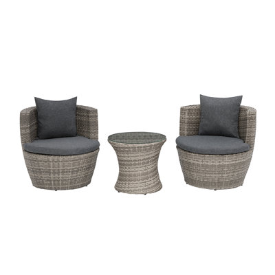 Stange 2 Seater Bistro Set with Cushions