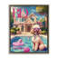 Cadre flottant parodique Poodle Magazine, design par Grotto Studios-1999639772-1999639763