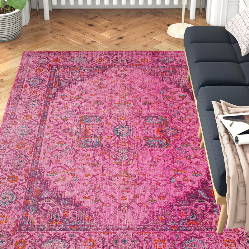 Zariyah Oriental Hand Woven Area Rug, Rectangle 155 x 229 cm