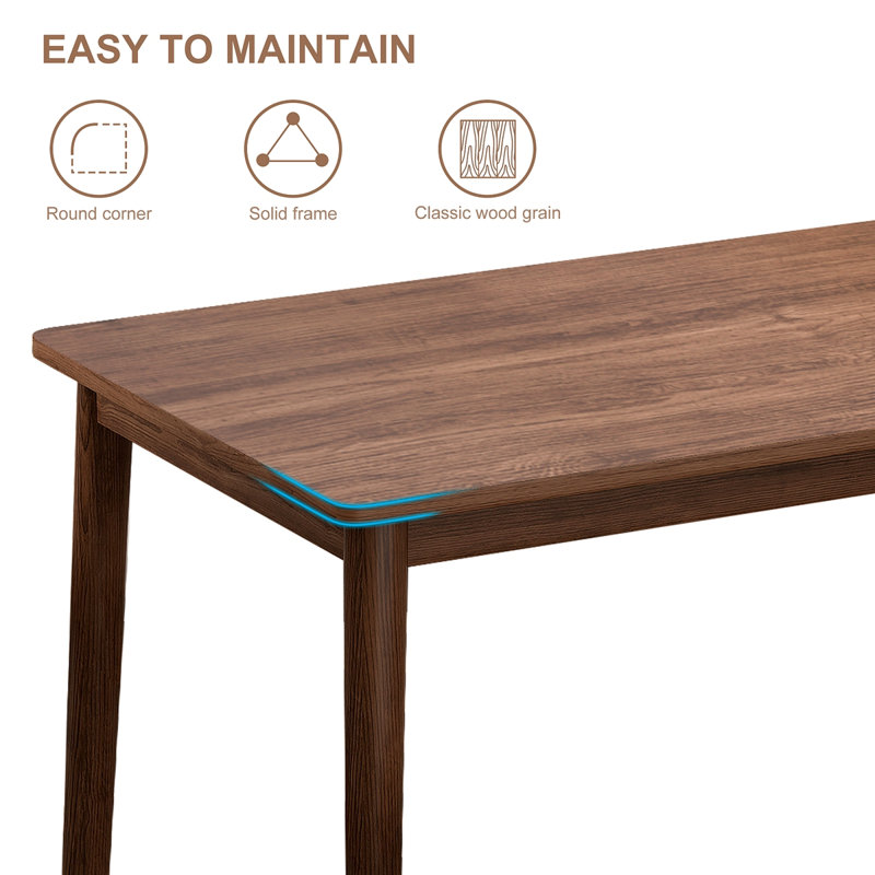 Fahim Solid Wood Dining Table