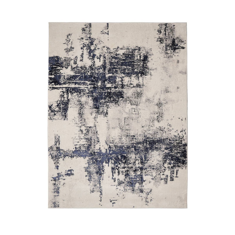 Marble Area Rug, Rectangle 140 x 200 cm