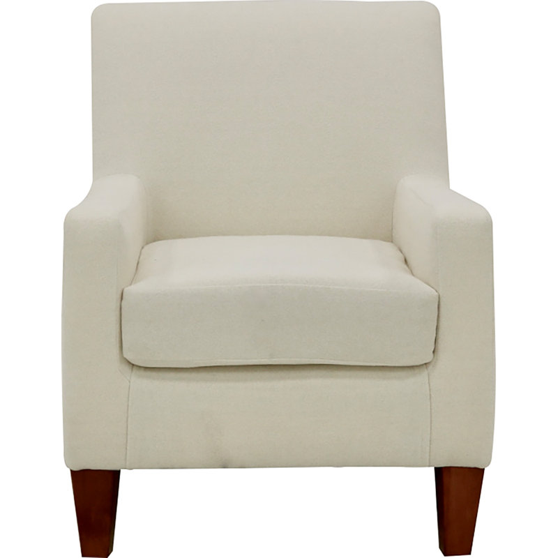25" W Armchair, Chloe Ice 100% Polyester
