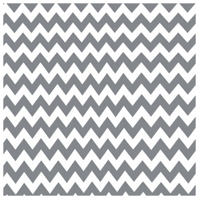 Gray White Chevron Comforter