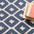 Elizabeth Navy Handwoven Indoor/Outdoor Rug-41080207