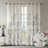 Burnout Printed Curtain Panel(Only 1 Pc Panel)-11789982