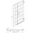 Matte Black 40" W X 72" H Shower Door With Glass, Pivot Bathroom Exquisite Tempered Style