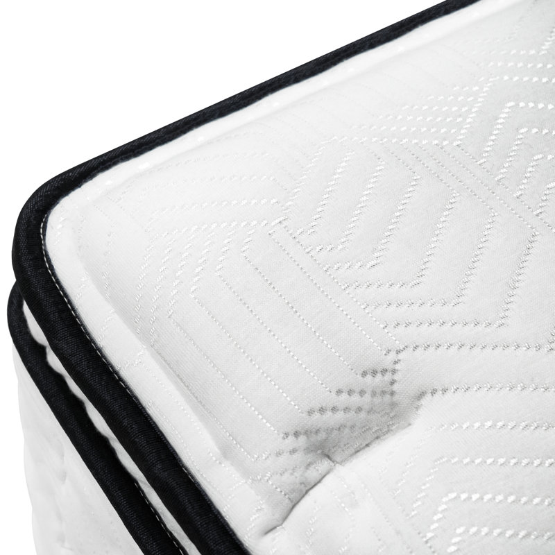 Matelas à plateau-coussin de 12 pouces avec mousse respirante Eiver, Grand lit