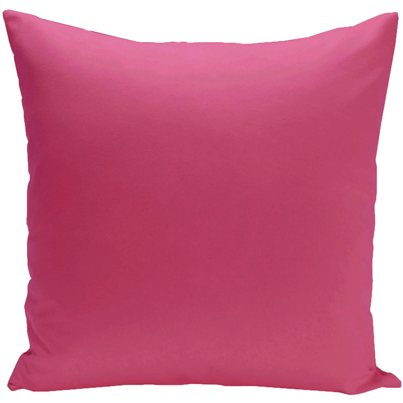 Housse de coussin d'extérieur carré Georgia, Fushia, 16 po x 16 po
