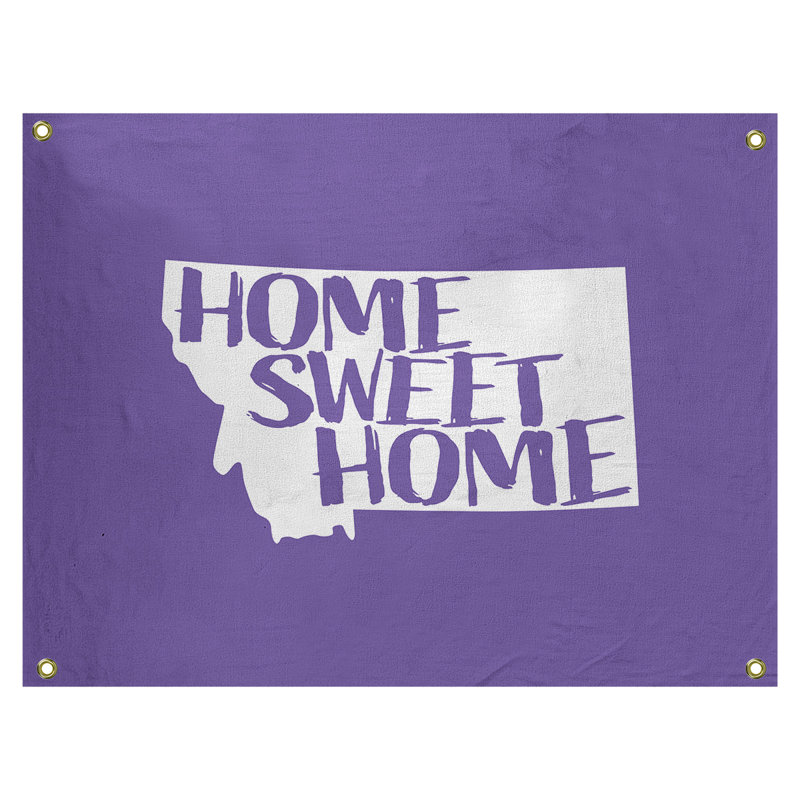 Tapisserie murale montana doux pour la maison, H 50 po x l 59 po, Mauve