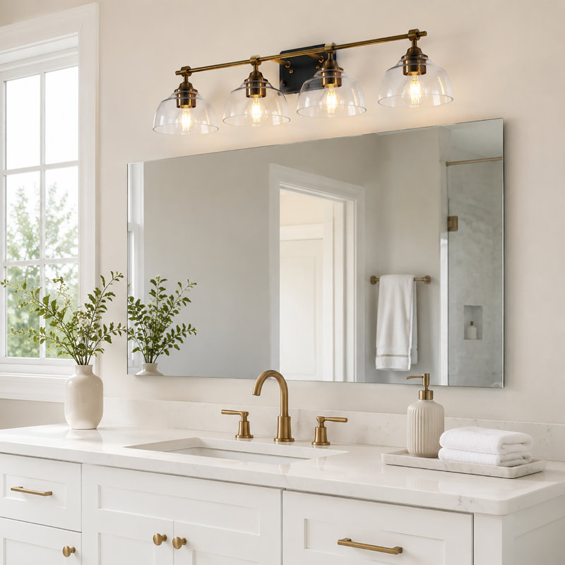 Aura 4 - Light Dimmable Vanity Light
