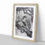 Birds with an Owl by Kawanabe Kyosai - Picture Frame Painting Print-55512369-55512366
