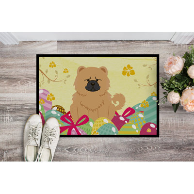 Saroyan Non-Slip No Pattern Easter Doormat