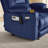 Color Electric Power Recliner Chair with Heat and Massage, USB Ports, Cup Holders-73276427