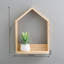 Tablette flottante en bois Tauri-331635504