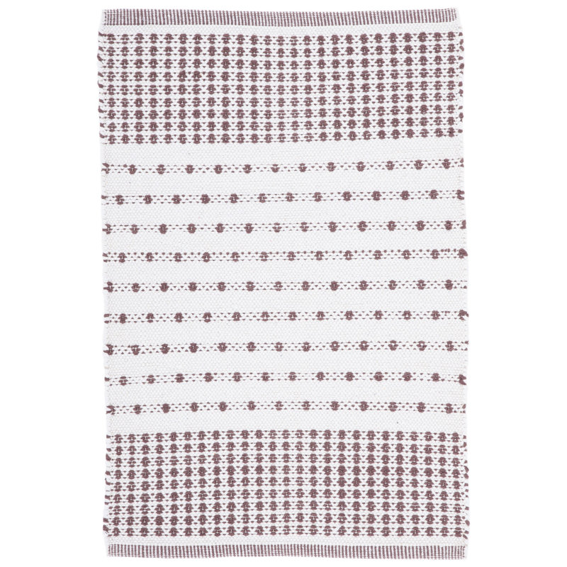 Tapis en coton à tissage plat Aitken, Rectangle 6 pi x 9 pi