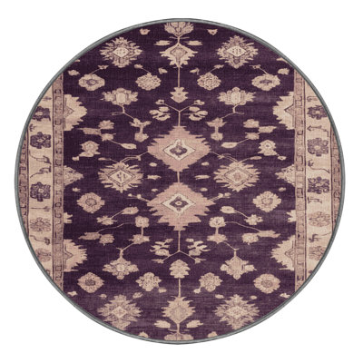 Tapis brun lavable à la machine