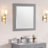 Bernharda 34 in. W x 32 in. H Modern & Contemporary Rectangular Framed Surface-Mount Bathroom Vanity Mirror in Empire Gray-1368959446-1368959434