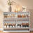 24 Pairs Shoe Cabinet with 4 Flip Drawers, Adjustable and Removable Dividers-216839991