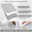 Bordered Design Machine Washable Rug with Rubber Backing for Living Room Modern Non-Slip Dining Room Rug Easy-Cleaning Floor Carpet for Bedroom-707876481
