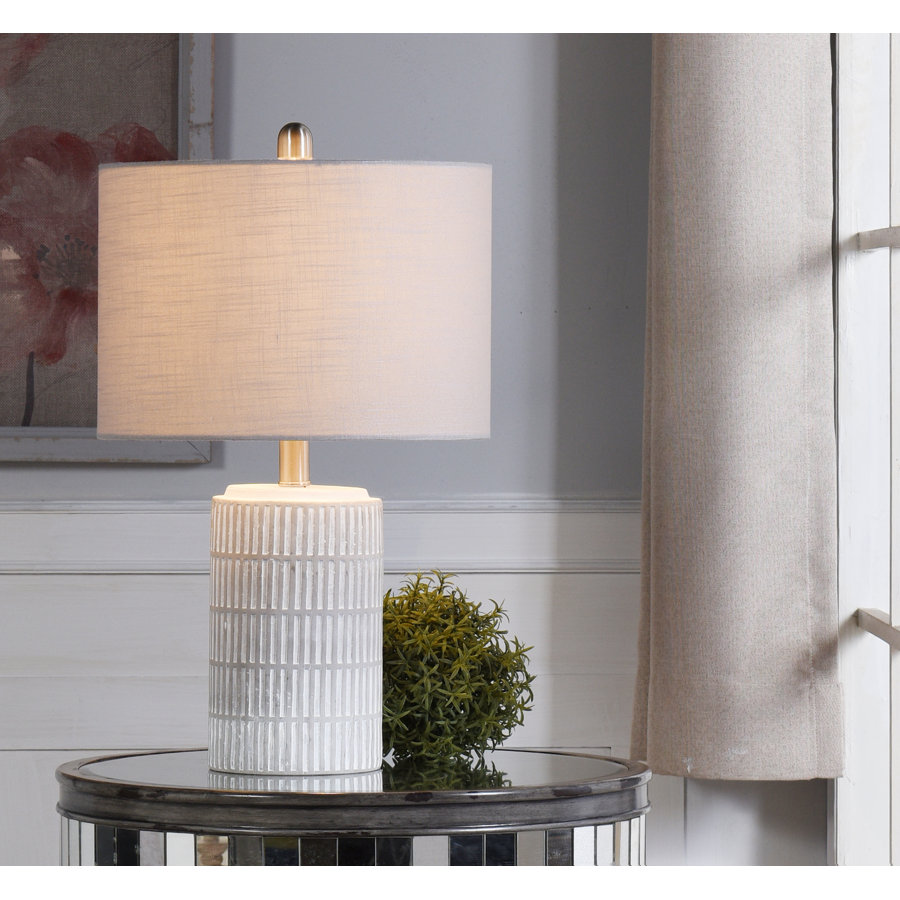 Deauville 21'' Distressed Table Lamp