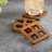Premium Grade Teak Coaster Set