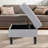 28" W Upholstered Storage Ottoman-871365736