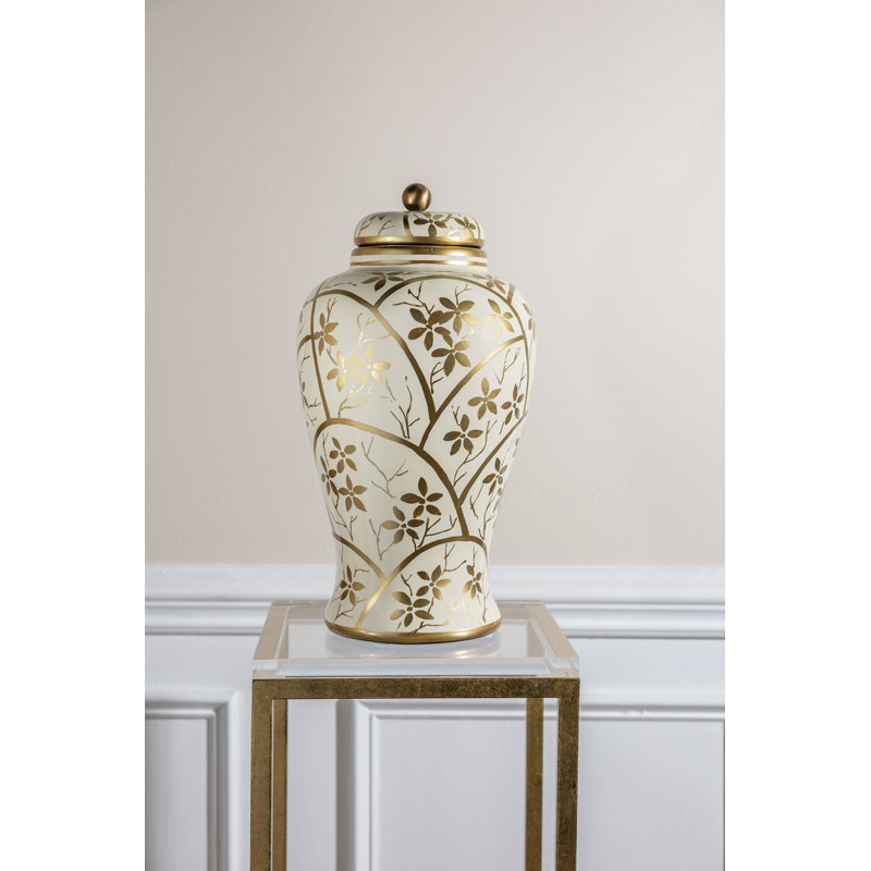 Gilded Arbor Jar