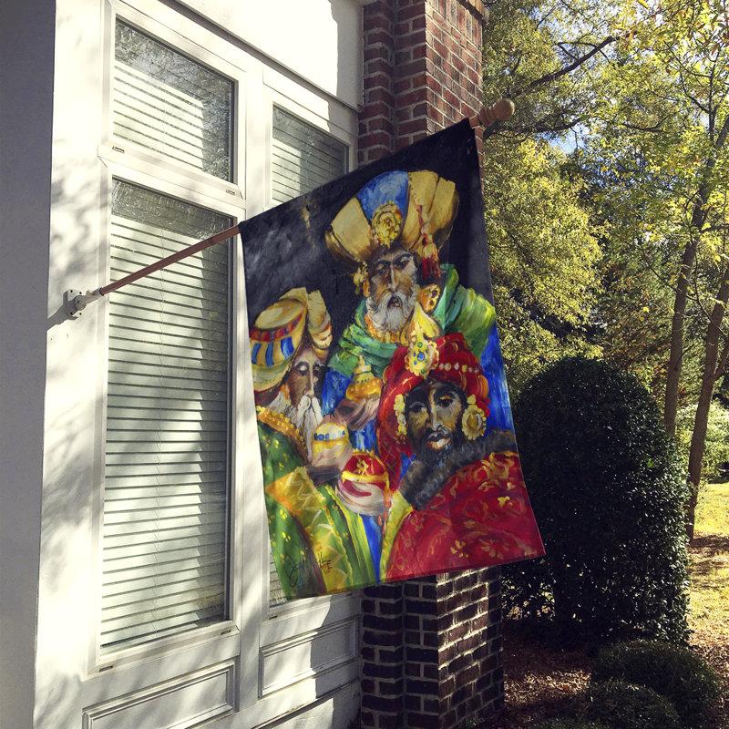Double Sided 40'' H x 28'' W Polyester House Flag