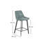 Lynnea Upholstered Counter Stool with Metal Frame-1951737324