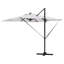 Roma Parasol with LED Strip Lights Aluminium and Polyester Garden Shade-515771277-515771268