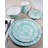 Set of 4 Solid Red Dinner Plates-116273483