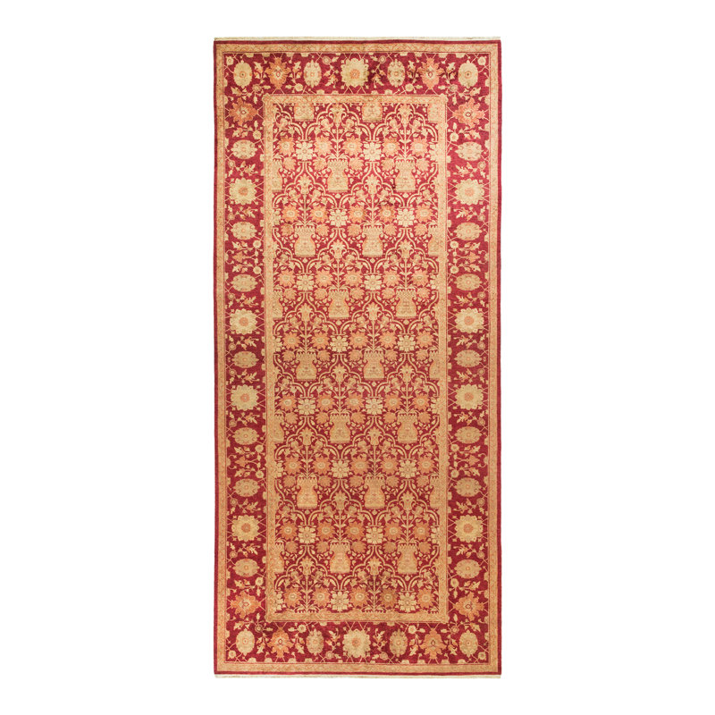 One-of-a-Kind 6' 1" X 13' 6" Hand Knotted Area Rug