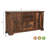 Larae 3-drawer 4-door Live Edge Solid Wood Sideboard-880992870