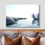 «Zen Stones Serene Spa Massage White Water Lily», photographie sur toile, salle de bain, art mural-56324626-124478435