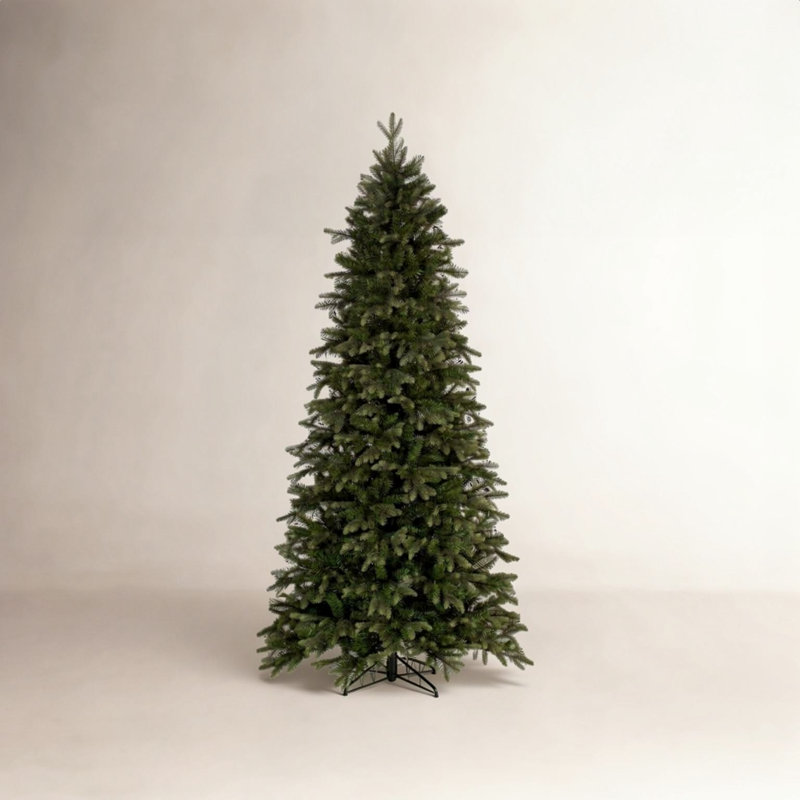 Sapin de Noël artificiel mince Douglas, 5,5 pi