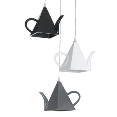 Lucinda 3 - Light White Cluster Pendant