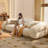 Crystal-cream Genuine Leather + Solid Wood Standard Sofa bed-1657911203