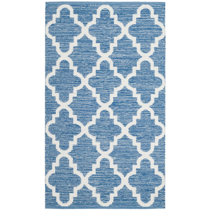 Eliana Hand Woven Performance Geometric Rug, Rectangle 5' x 8'