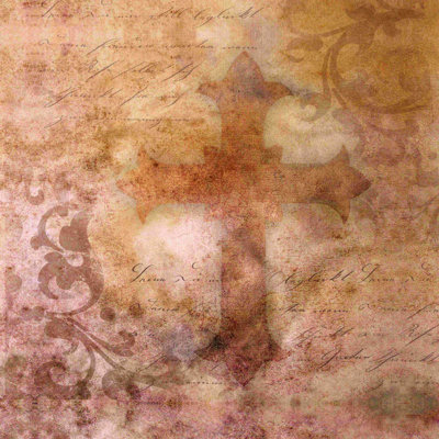 «Weathered Cross», impression sur toile tendue