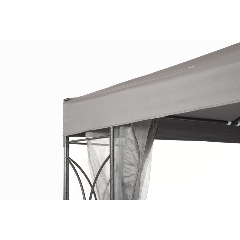 Carone 2.5m x 2.5m Gazebo, Grey