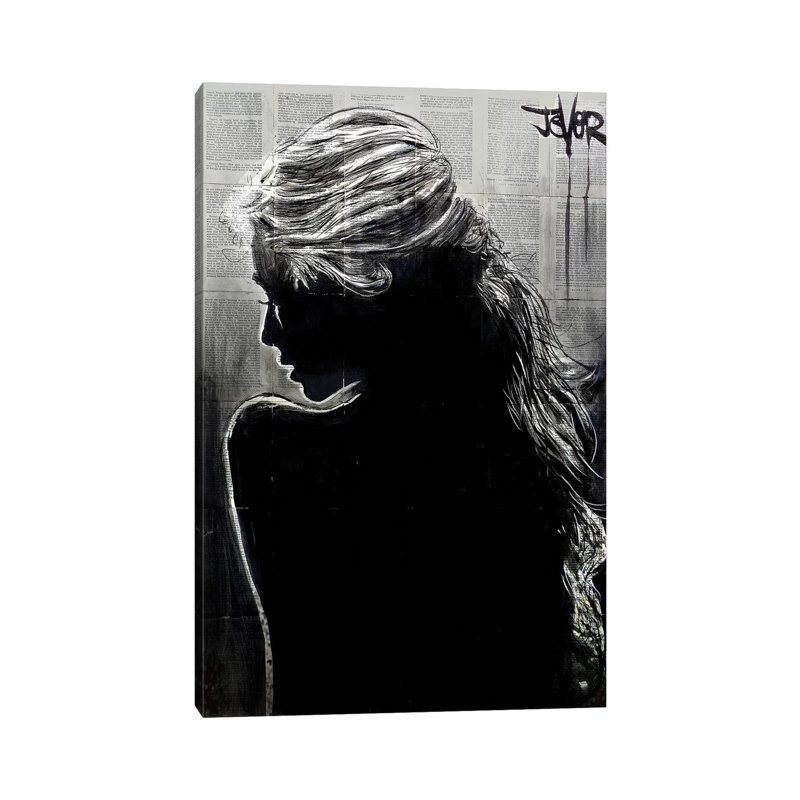 Shy Harmonic by Loui Jover - Wrapped Canvas Print, 30.48 cm H x 45.72 cm W