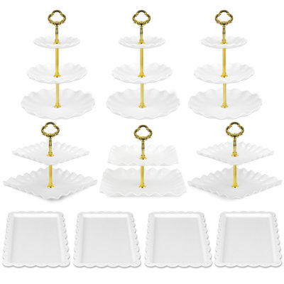 10-Piece Cake Stand Set